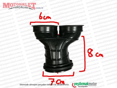 Çelik Crown XT250-16 Chopper Hava Filtresi Hortumu